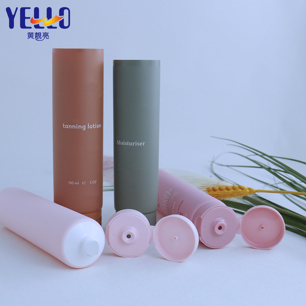 PCR cosmetic tube with screw cap
