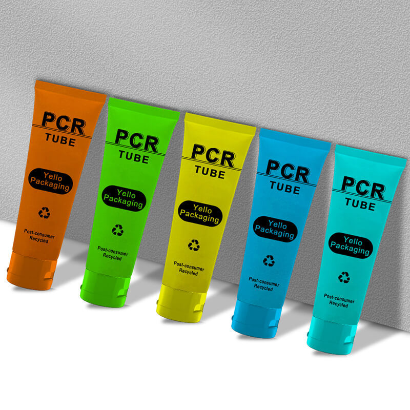 PCR Plastic Eco Friendly Cosmetic Hand Cream Squeeze Tubes Wholesale