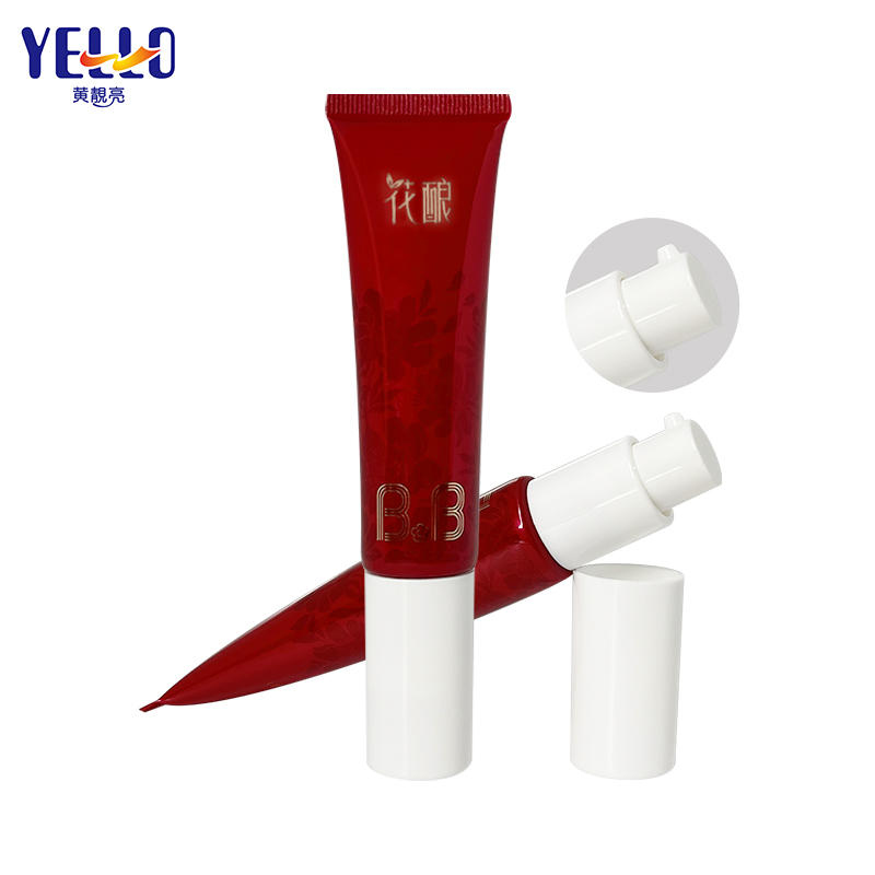 red airless pump tubes