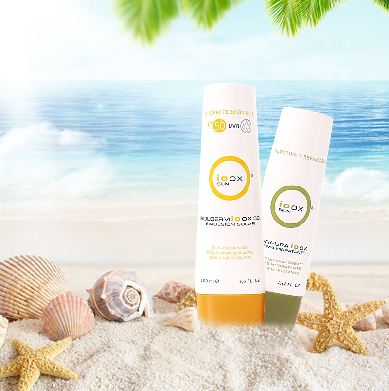 flat cosmetic squeeze tube packaging for cream