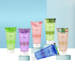 100% Sugarcane Sustainable Cosmetic Squeeze Tube For Cream