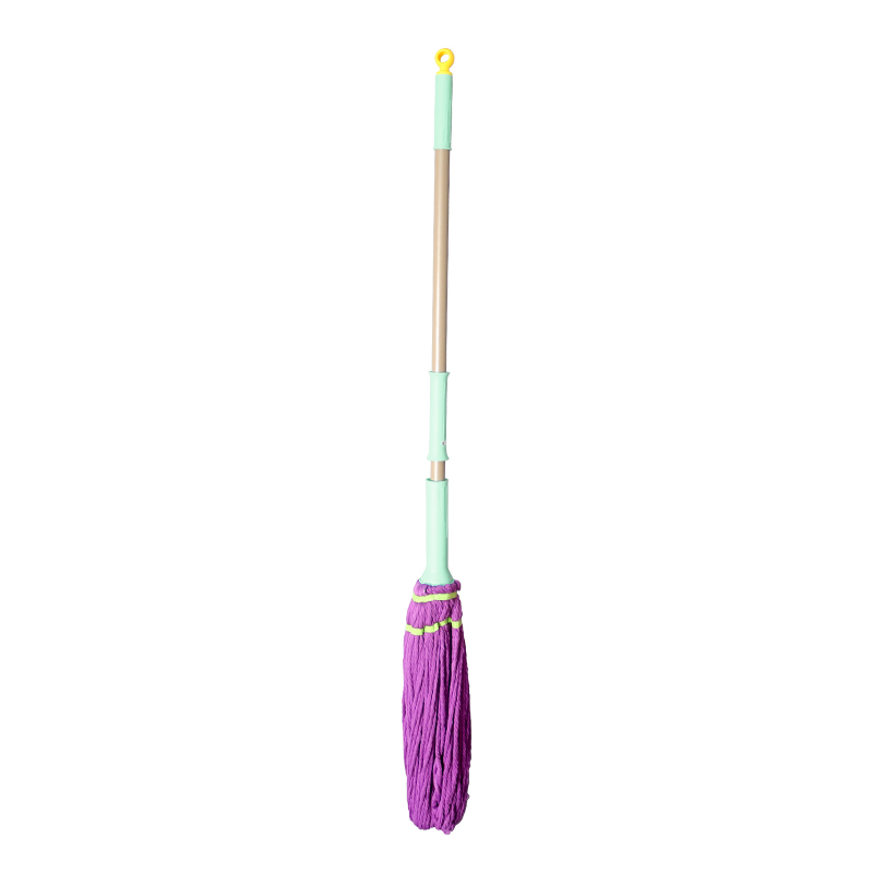 Hands-Free Self-Wringing -Premium Fiber Floor Mop
