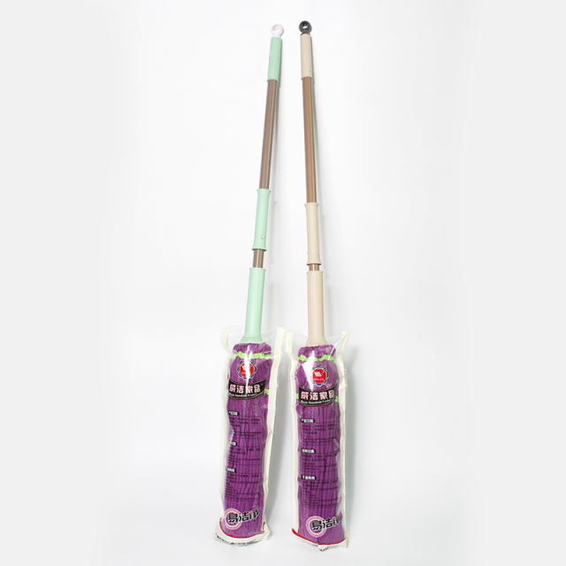 Hands-Free Self-Wringing -Premium Fiber Floor Mop