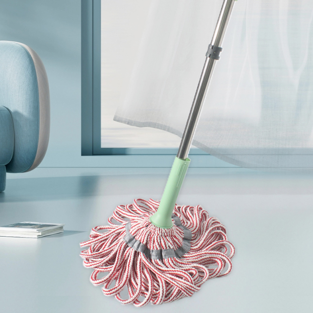 Self-Wringing Hollow Cotton Floor Mop for Home