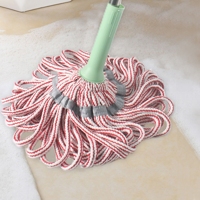 Self-Wringing Hollow Cotton Floor Mop for Home