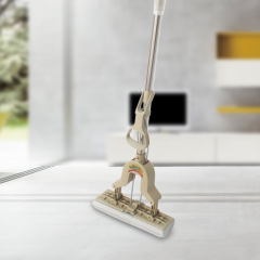 Hands-Free Folding Sponge Mop for Home & Bathroom