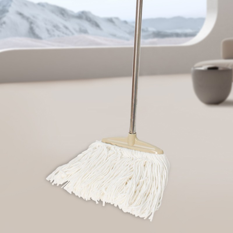 Traditional Cotton Floor Mop Big Head Dust Mop for Industrial Use