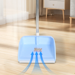Bộ chổi và hốt rác bằng thép không gỉ - Bộ dụng cụ gia đình dày dặn