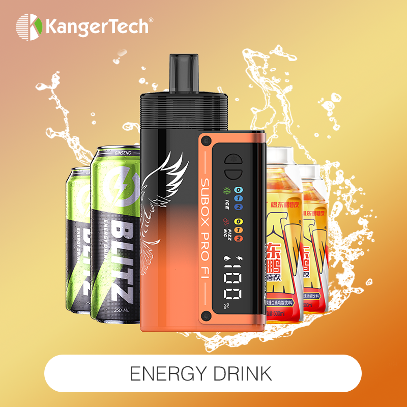 KangerTech Subox Pro FI  0.5% (50000 Puffs) 5-Pack-Energy Drink