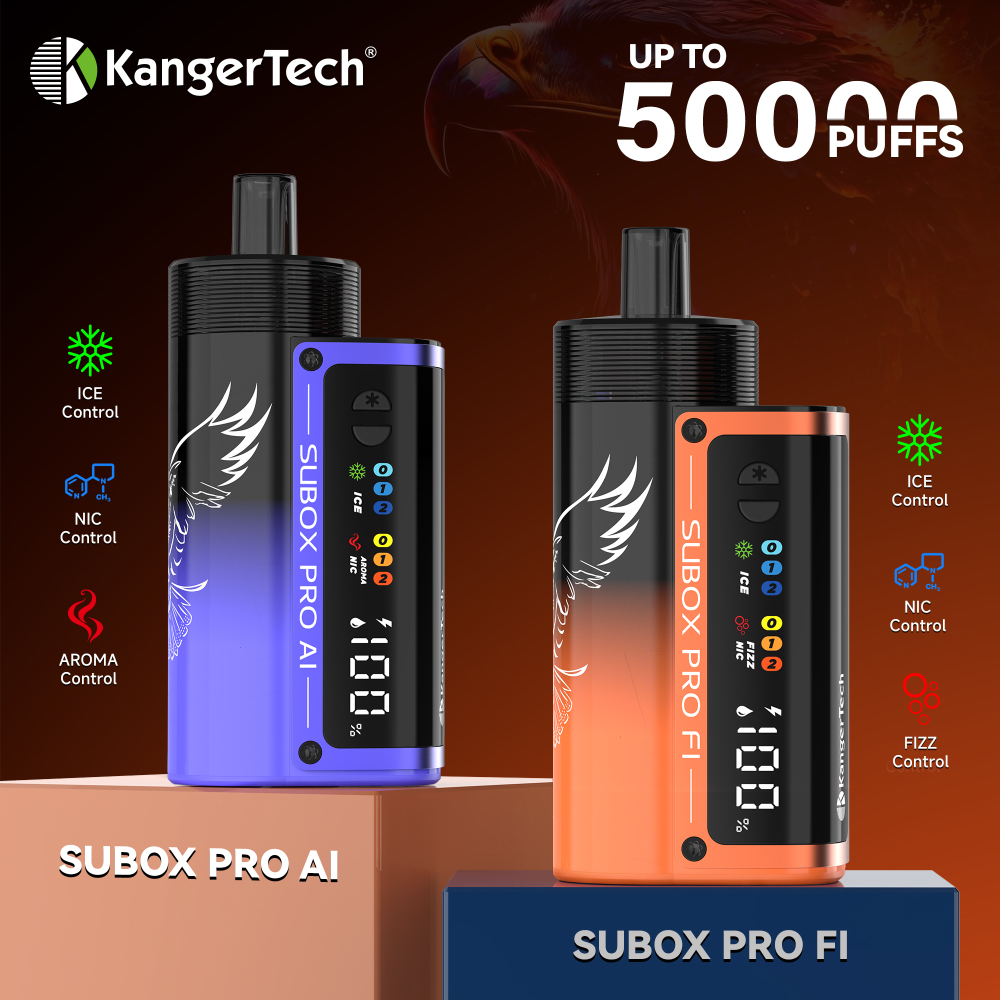KangerTech Subox Pro FI  0.5% (50000 Puffs) 5-Pack