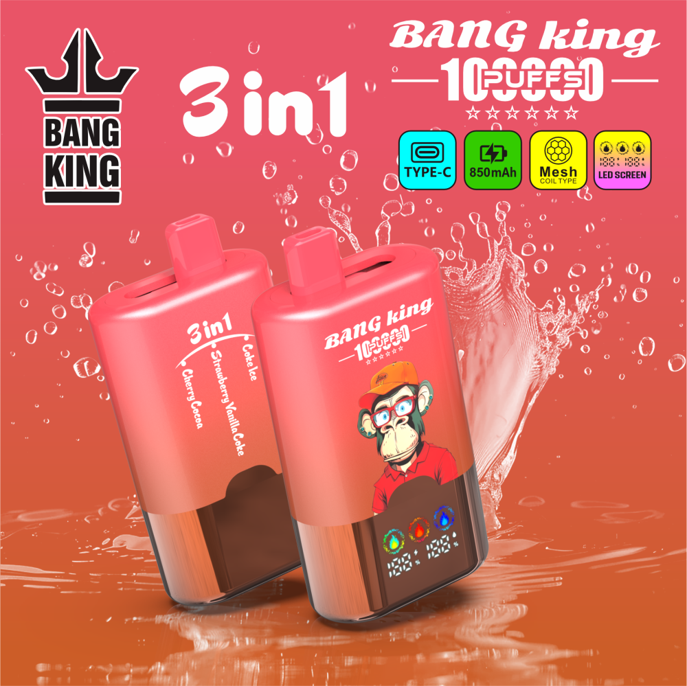 BangKing 100K-3 in 1 Disposable Vape