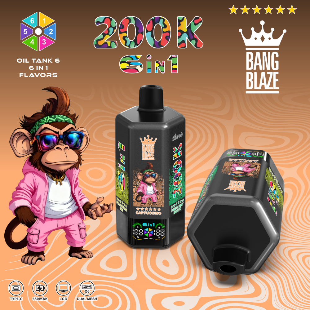 BANG BLAZE 200K: 6 Flavors in One