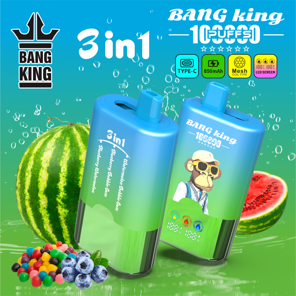 BangKing 100K-3 in 1 Disposable Vape