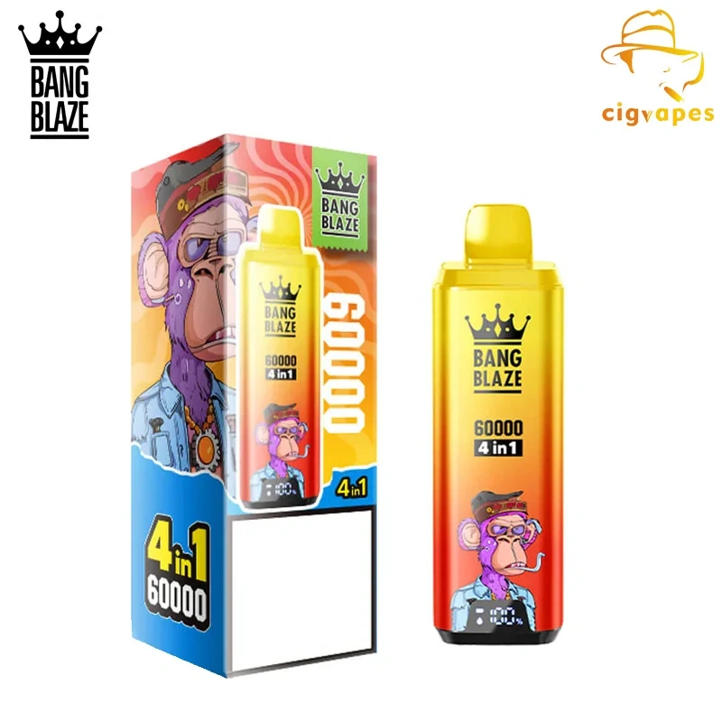 Bang Blaze 60000 Puffs 4 in 1 Smart Display Disposable Vape