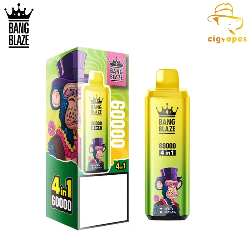 Bang Blaze 60000 Puffs 4 in 1 Smart Display Disposable Vape