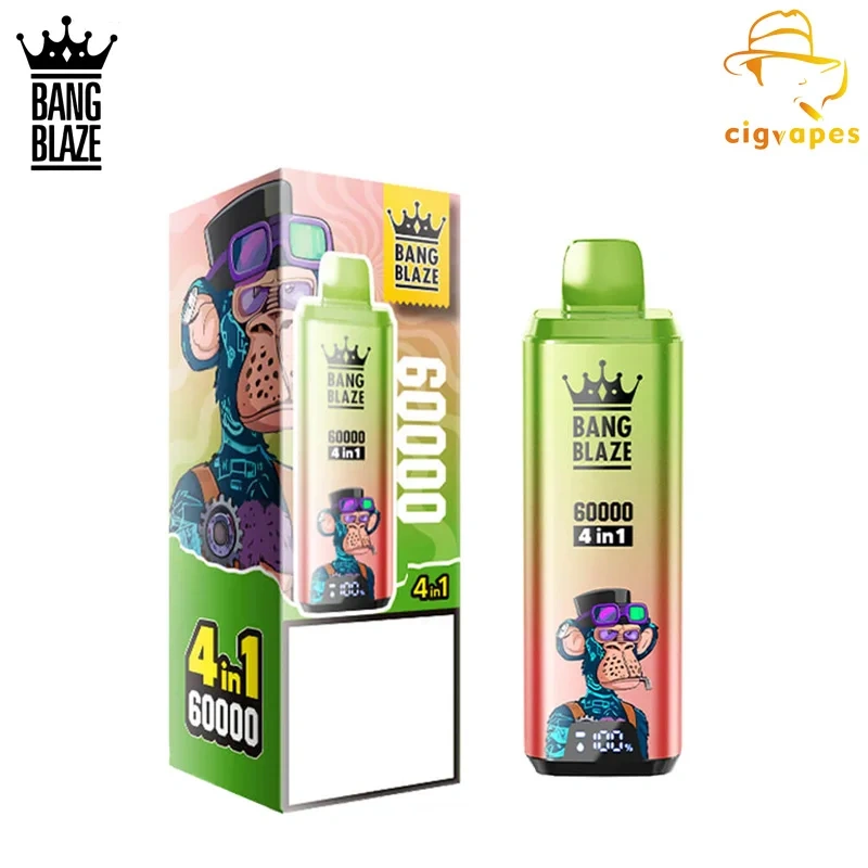 Bang Blaze 60000 Puffs 4 in 1 Smart Display Disposable Vape