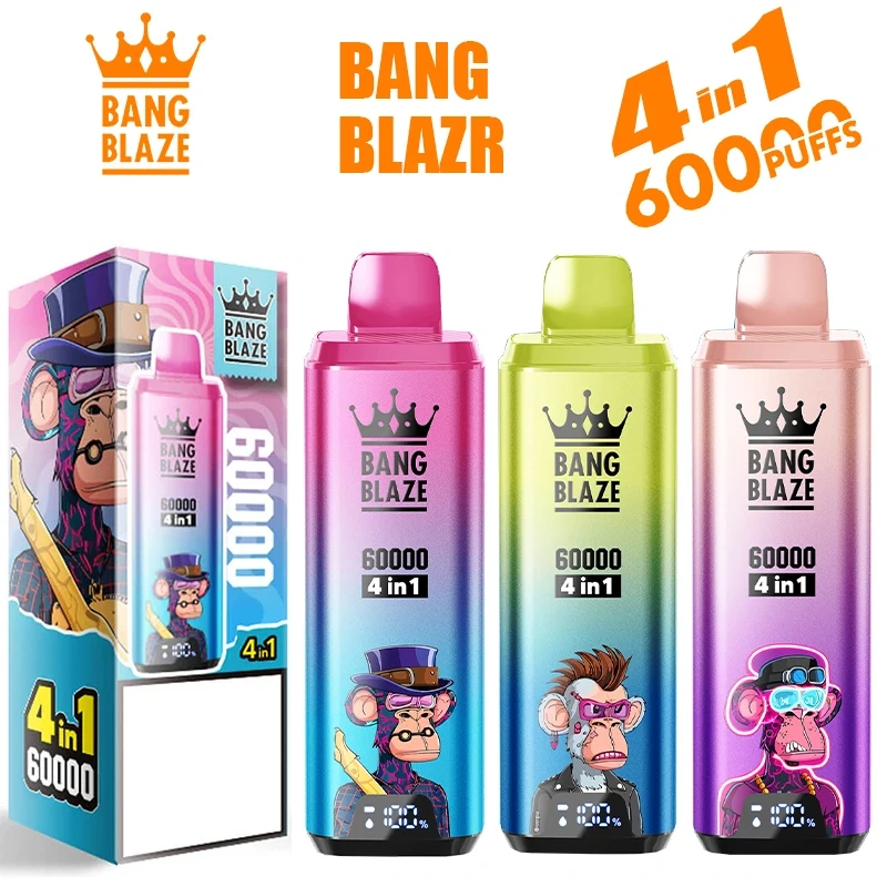 Bang Blaze 60000 Puffs 4 in 1 Smart Display Disposable Vape