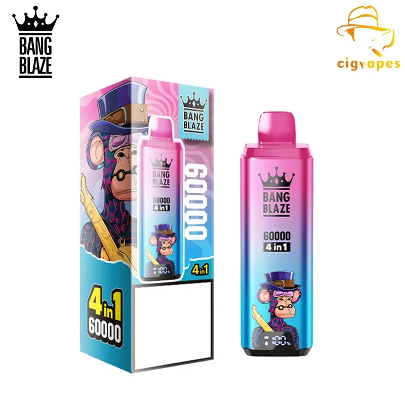 Bang Blaze 60000 Puffs 4 in 1 Smart Display Disposable Vape