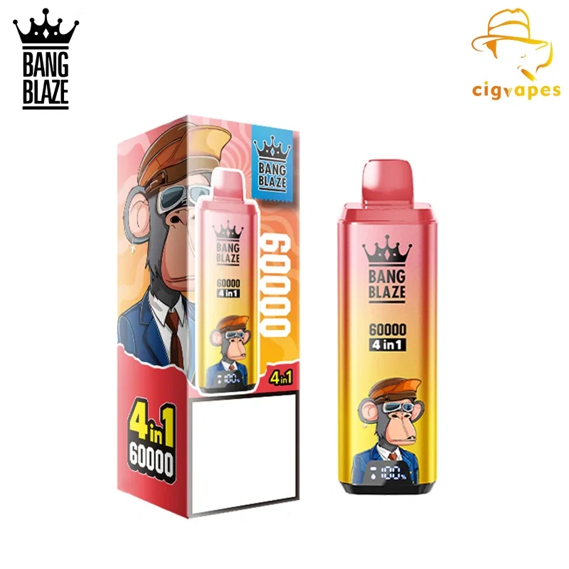 Bang Blaze 60000 Puffs 4 in 1 Smart Display Disposable Vape