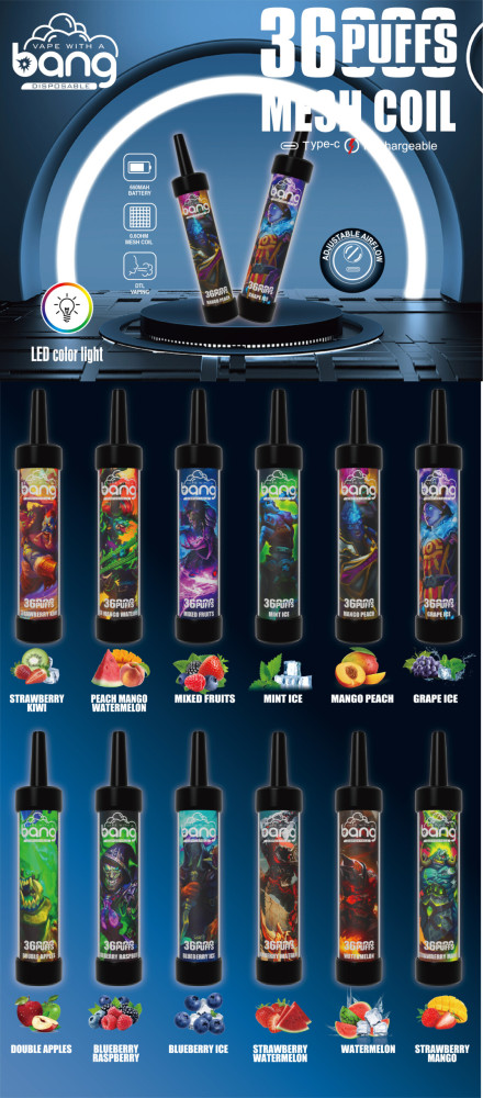 Bang 36000 Puffs Disposable Vape