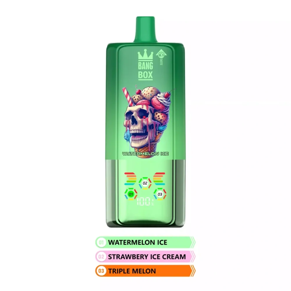 Bang Box 80,000 Puffs 3-dalam-1 Boleh Dipakai Semula