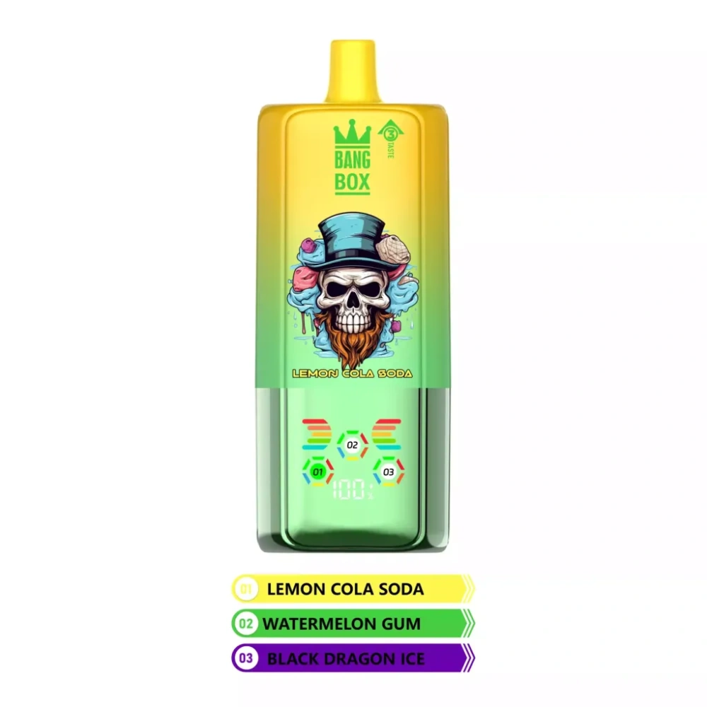 Bang Box 80,000 Puffs 3-dalam-1 Boleh Dipakai Semula