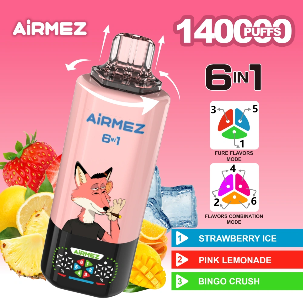 Airmez Fox 6-in-1 140K Puffs