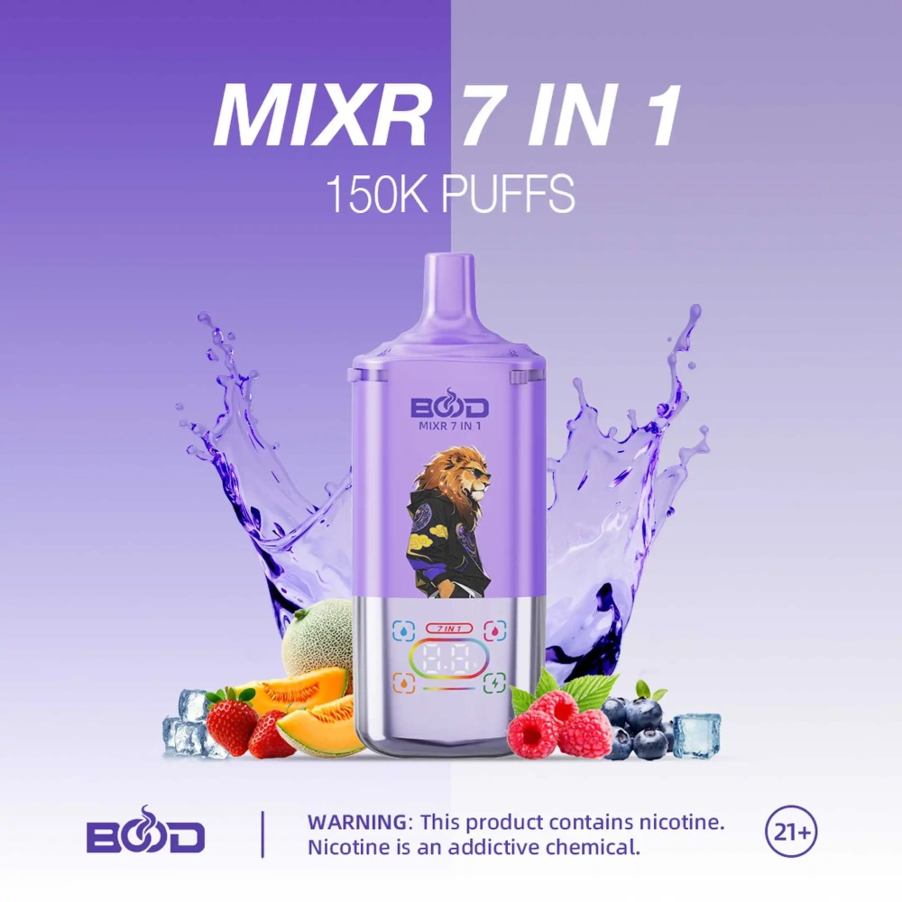 BOOD MIXR 7 in 1 150K Puffs Disposable
