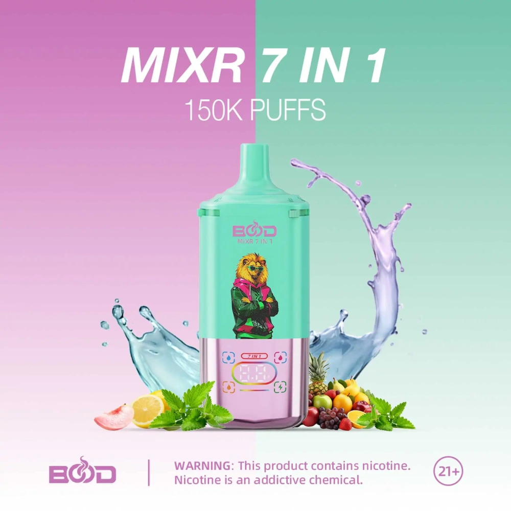 BOOD MIXR 7 in 1 150K Puffs Disposable