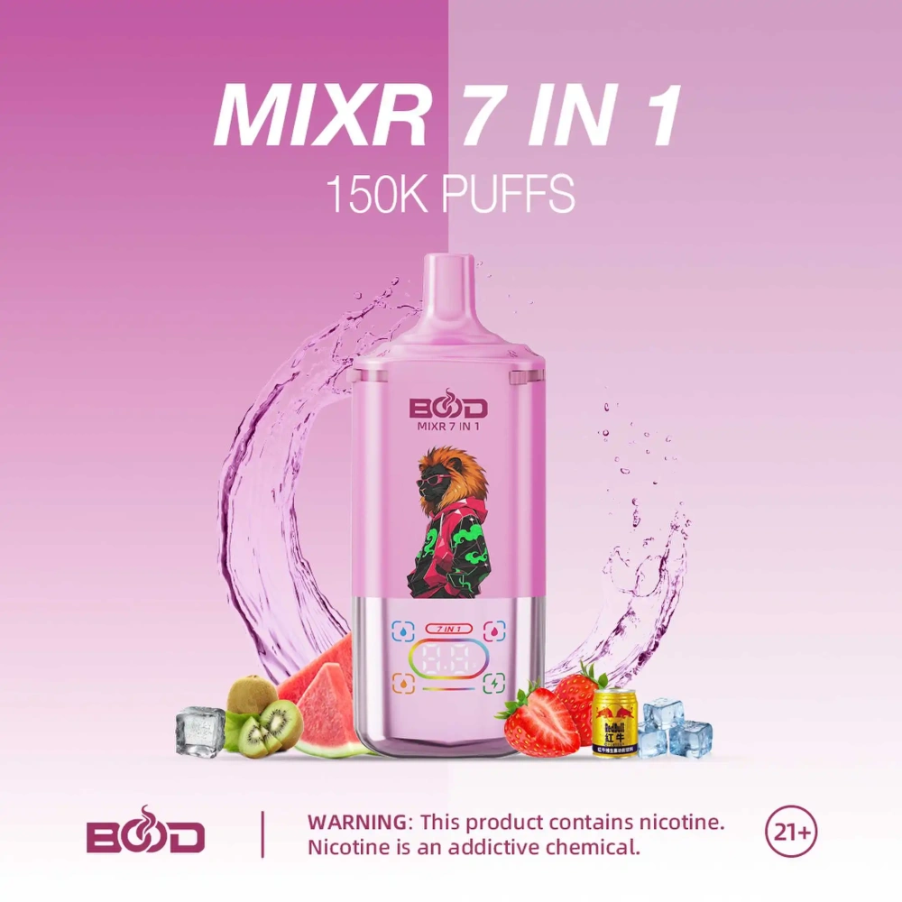 BOOD MIXR 7 in 1 150K Puffs Disposable