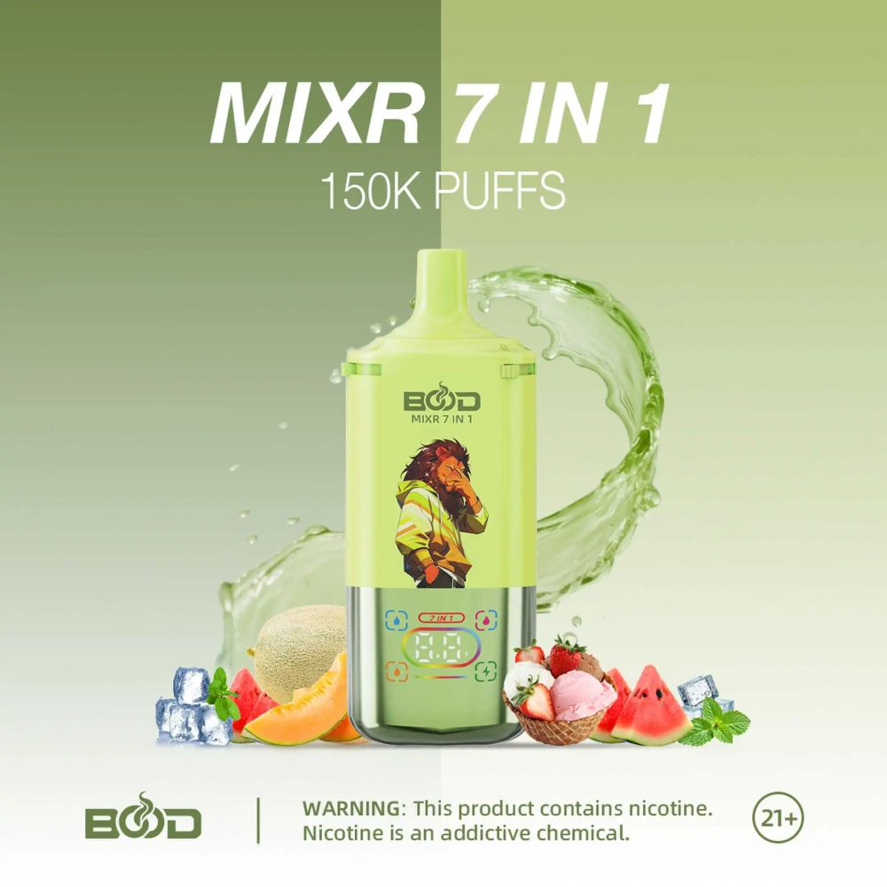 BOOD MIXR 7 in 1 150K Puffs Disposable