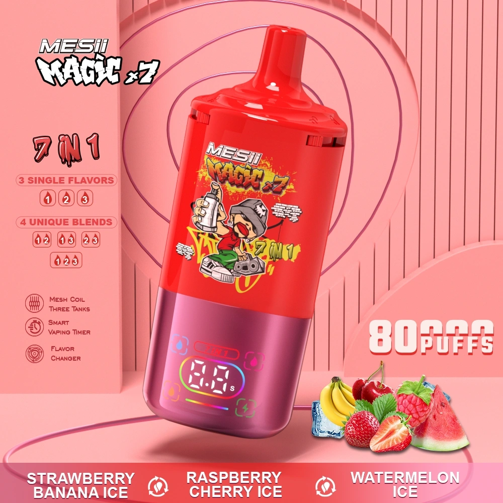 Mesii Magic X7 80000 Puffs 7-in-1 Disposable Vape