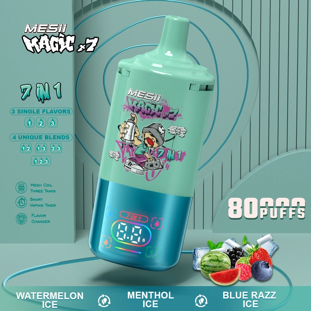 Mesii Magic X7 80000 Puffs 7-in-1 Disposable Vape