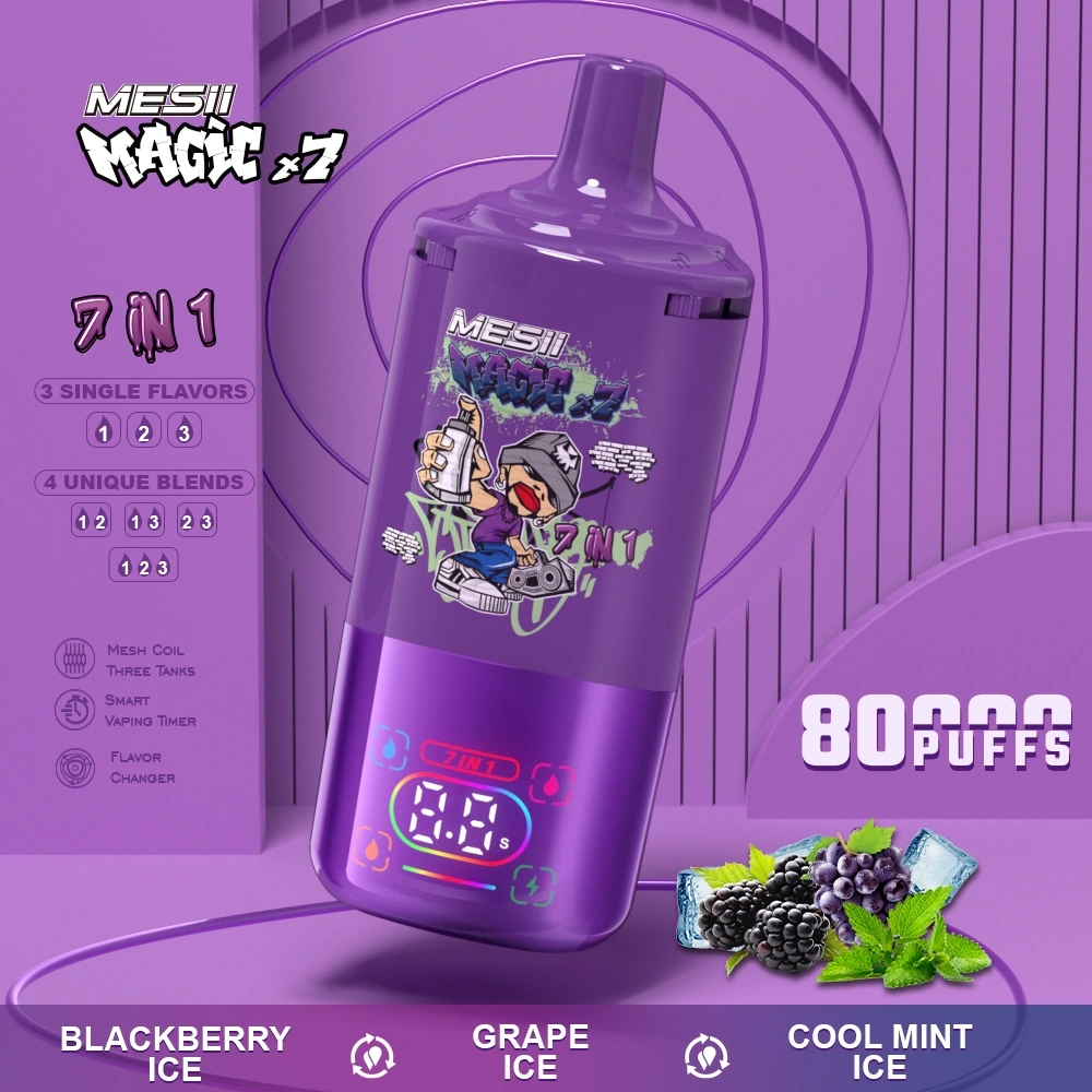 Mesii Magic X7 80000 Puffs 7-in-1 Disposable Vape