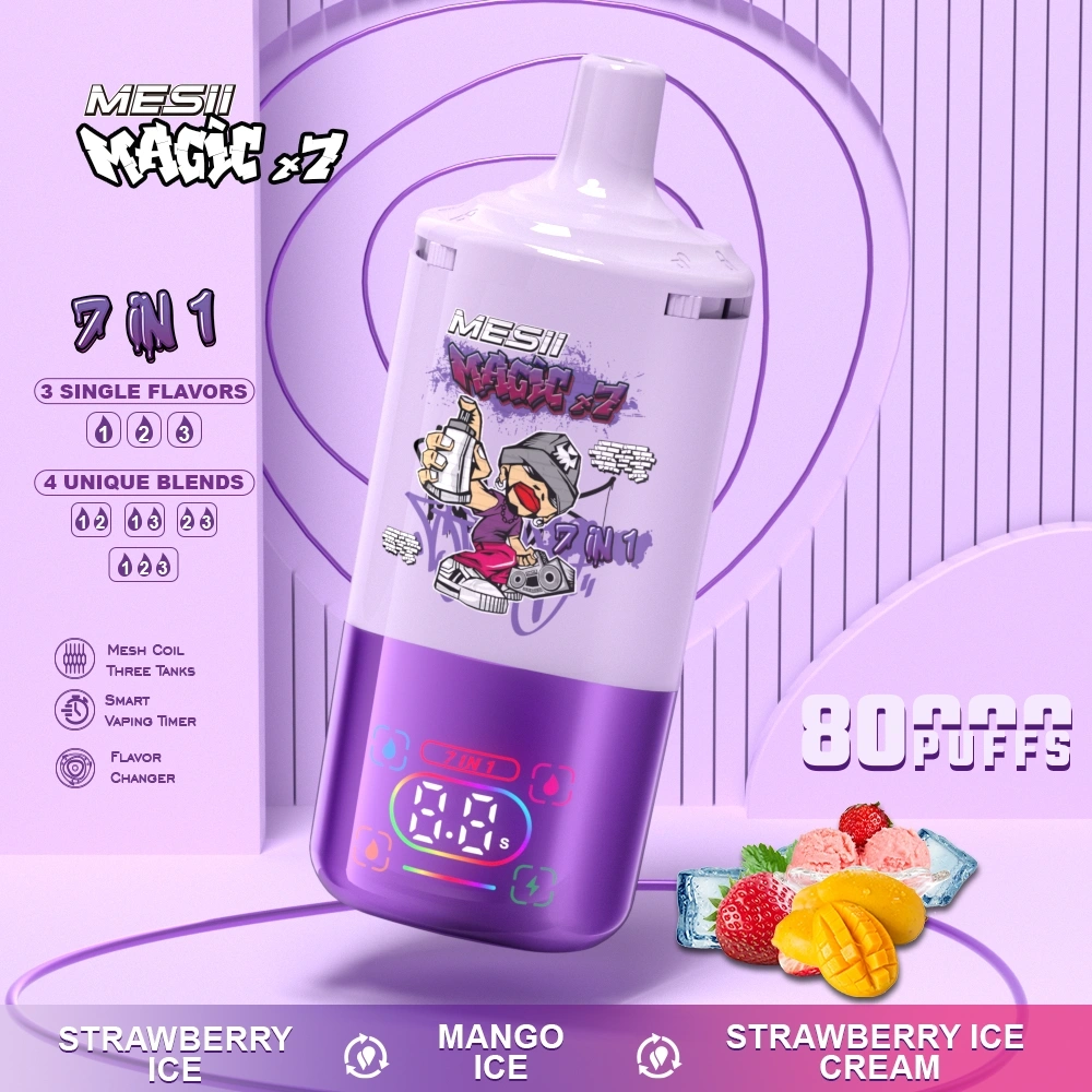 Mesii Magic X7 80000 Puffs 7-in-1 Disposable Vape