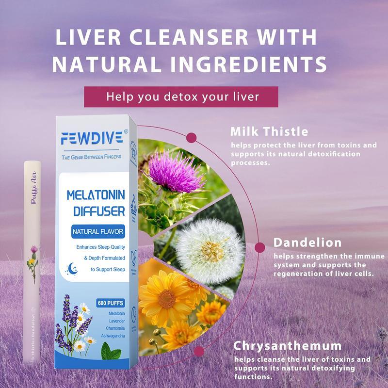 FEWDIVE Herbal Lung Cleanser Diffuser | 600 Puffs