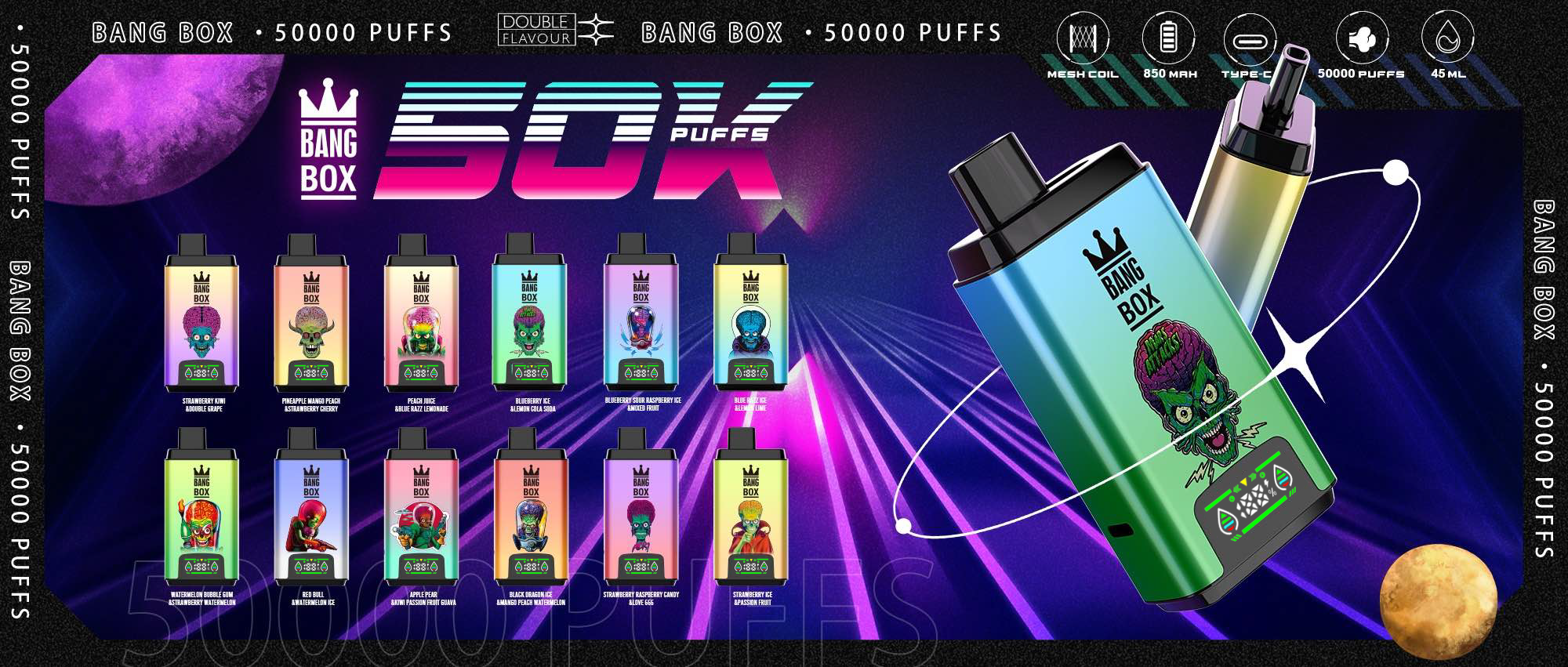 flavored vapes near me 2 For $90 (2g) Disposable Vapes! main image 0