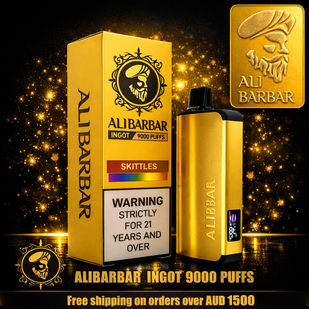 Alibarbar 9000 Disposable Vape – 9000 Puffs Long Lasting Vape Australia