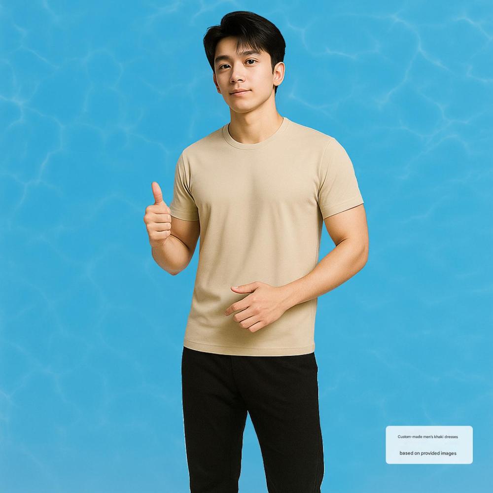 Ice silk quick drying T-shirt custom printed logo group enterprise advertisement summer round neck short sleeved men's and women's work clothes