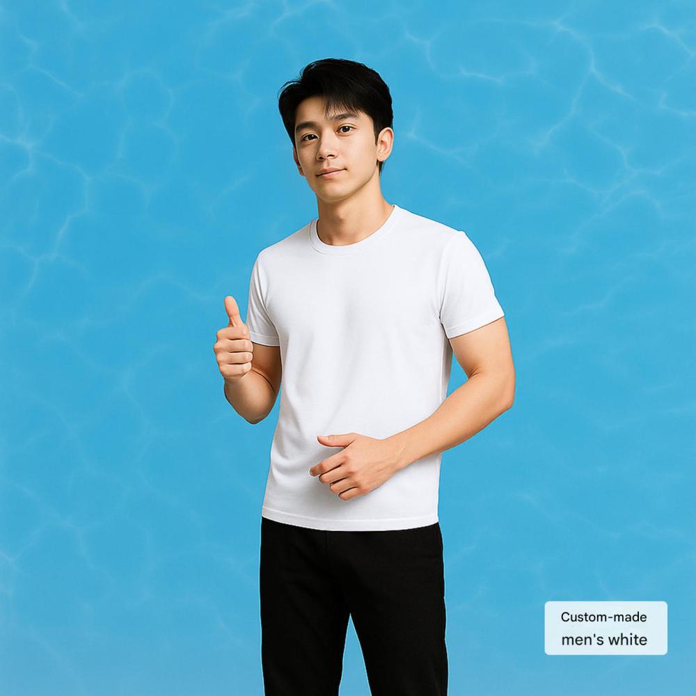 Ice silk quick drying T-shirt custom printed logo group enterprise advertisement summer round neck short sleeved men's and women's work clothes