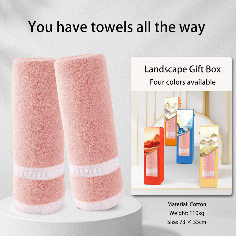 Creative landscape gift boxes, towels, and thermos cups; customization available. The perfect choice for gifts, gatherings with friends, and company team building activities.