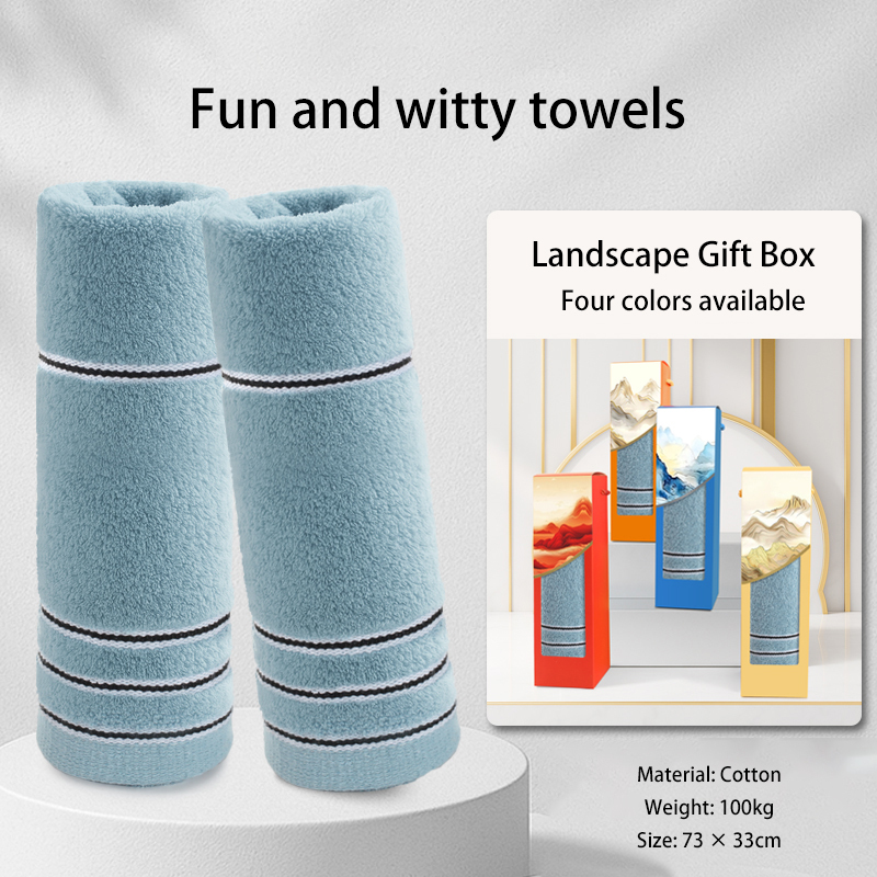 Creative landscape gift boxes, towels, and thermos cups; customization available. The perfect choice for gifts, gatherings with friends, and company team building activities.