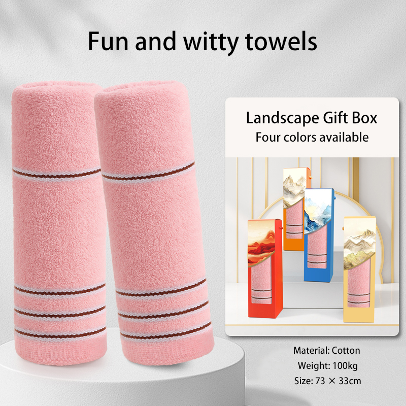Creative landscape gift boxes, towels, and thermos cups; customization available. The perfect choice for gifts, gatherings with friends, and company team building activities.