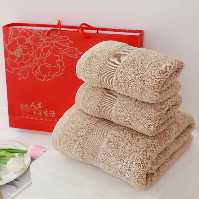 Pure cotton towel, customizable, with gift box packaging design, the best choice for gift giving, hotel, company team building, and couple gifts
