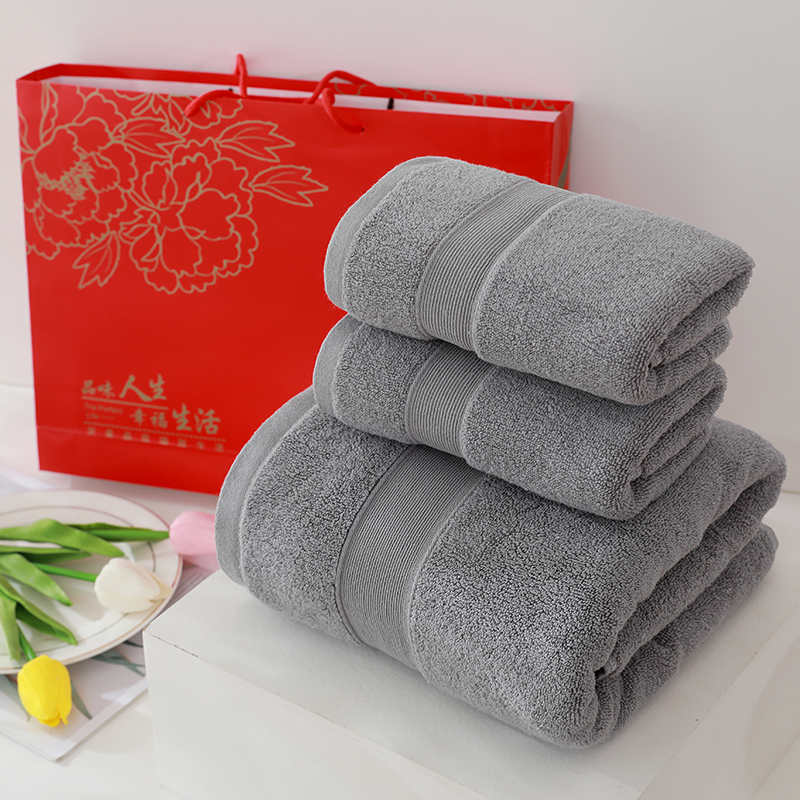 Pure cotton towel, customizable, with gift box packaging design, the best choice for gift giving, hotel, company team building, and couple gifts