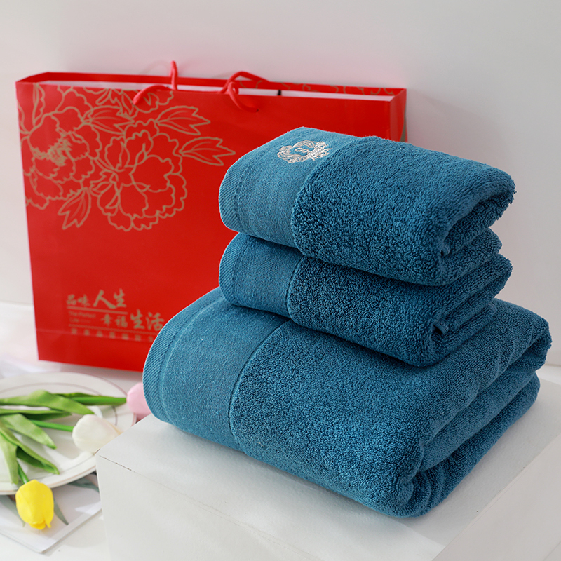 Elegant series pure cotton towels, supporting customization and gift box customization, soft and delicate, strong water absorption, not easy to shed hair, the best choice for gifts to friends and family