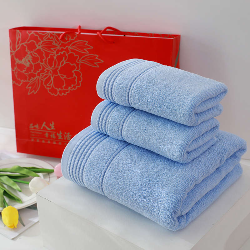 Youth series pure cotton towels, supporting customization, packaging customization, gift giving, company team building, and the best choice for lover gifts