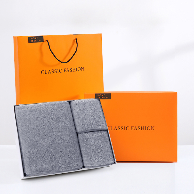 Customized pure cotton towel gift box, comfortable and soft, not easy to shed hair, antibacterial standard, the best choice for gift giving and home use