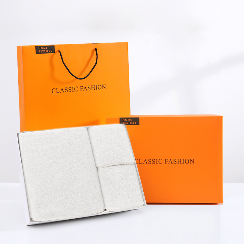 Customized pure cotton towel gift box, comfortable and soft, not easy to shed hair, antibacterial standard, the best choice for gift giving and home use
