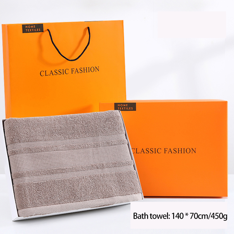 Yellow gift towel gift box, customizable, soft and delicate, skin friendly without hair loss, is the best choice for gifts between friends, family, and loved ones
